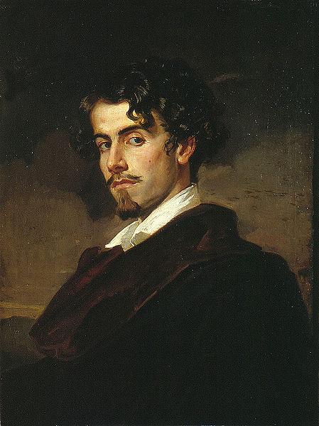 Valeriano Dominguez Becquer Bastida portrait of Gustavo Adolfo Becquer Germany oil painting art